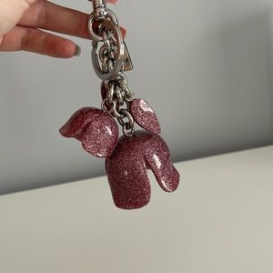 Coach Flower Bag Charm